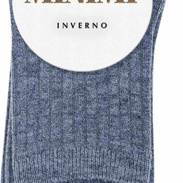 Носки женские Inverno (Инверно) 3302 серые размер 39-41 ТМ MiNiMi (МиНиМи)