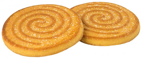 Печенье KDV Вихарёк со вкусом апельсина сахарное