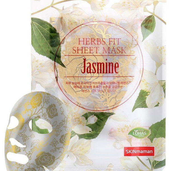 Маска для лица Skinmaman Herbs Fit с экстрактом жасмина NO:HJ