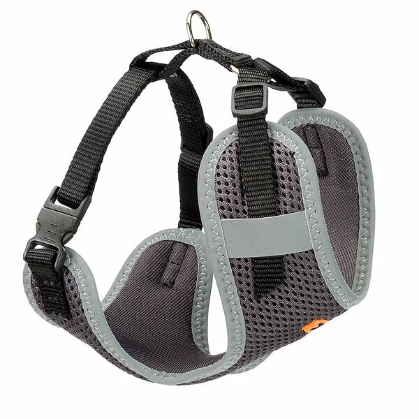 Шлейка для кошек и собак Nikita P, S, А: 24-31 см, B: 30-41 см, 15 мм, черный