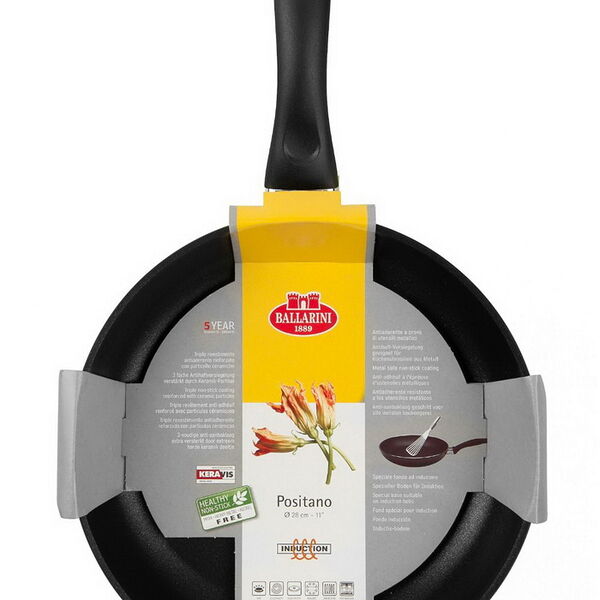Сковорода Ballarini Positano, глубокая 28 см с антипригарным покрытием Италия