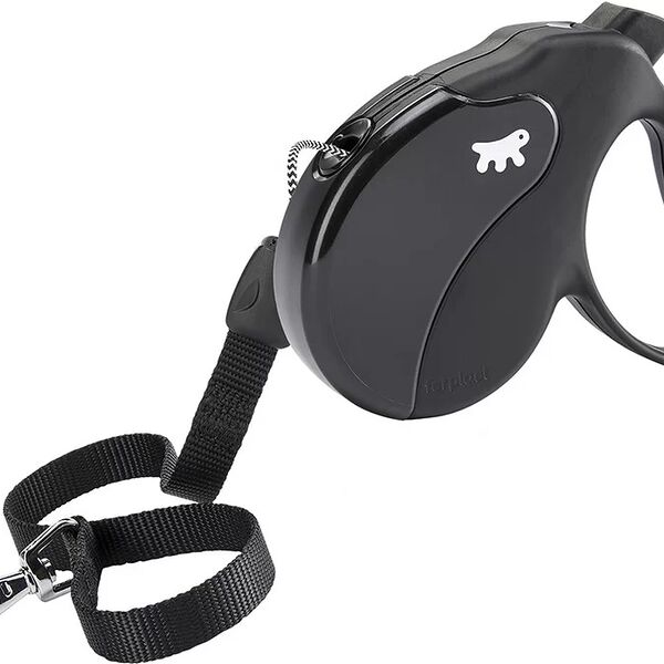 Рулетка со сменной крышкой корпуса Ferplast Amigo Long, черная