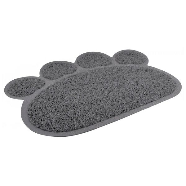 Коврик для кошачьего туалета FLAMINGO Pitou 30x40см, серый