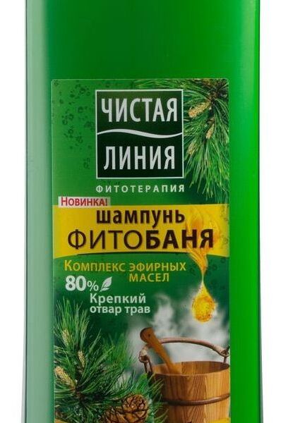 Шампунь Чистая линия Фитобаня