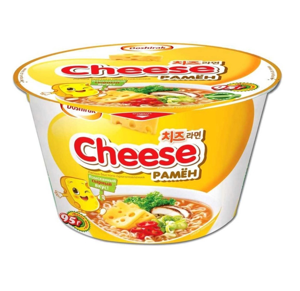 

Лапша «Cheese Рамен с сыром», «Доширак», 95 г, Россия
