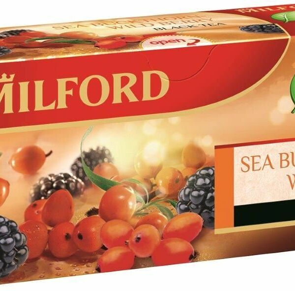 Чай фруктовый Milford Облепиха- лесная ягода пакетированный 20х1,5 г