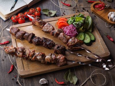 Шашлык из говядины (вырезка)