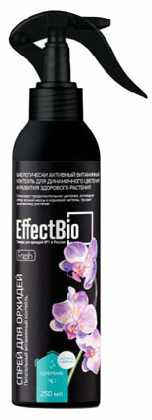 Витаминный коктейль для орхидей Fresh (Фреш) спрей ТМ EffectBio (ЭффектБио)