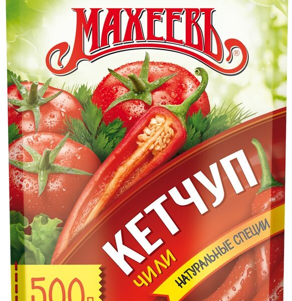 Кетчуп Махеевъ Чили, 500 г