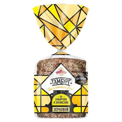 Хлеб Аладушкин Гамбург зерновой в нарезке