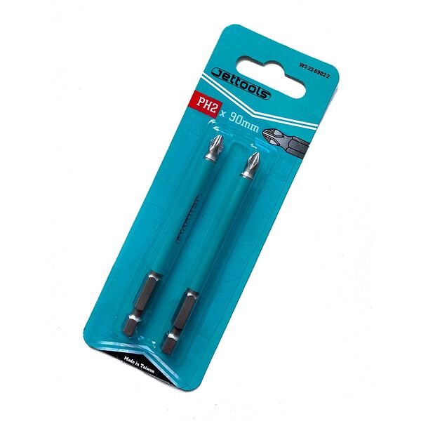 Биты JETTOOLS 90PH2 WP для больших нагрузок, 2 шт