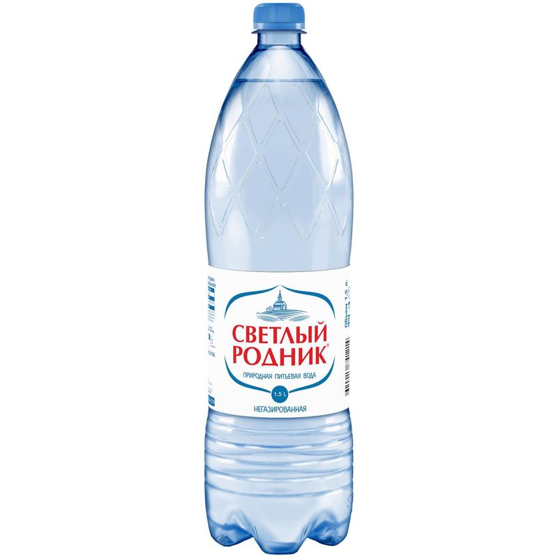 

Вода природная Светлый родник негазированная, 1.5 л