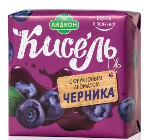 Кисель ЛИДКОН Черника вес