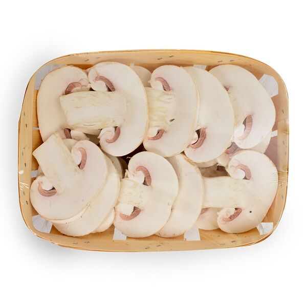 Грибы шампиньоны резаные