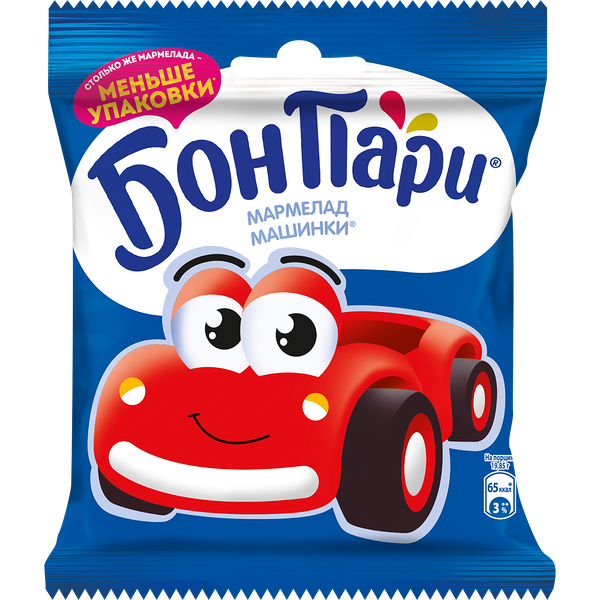 Мармелад жевательный Бон Пари Машинки 75 г