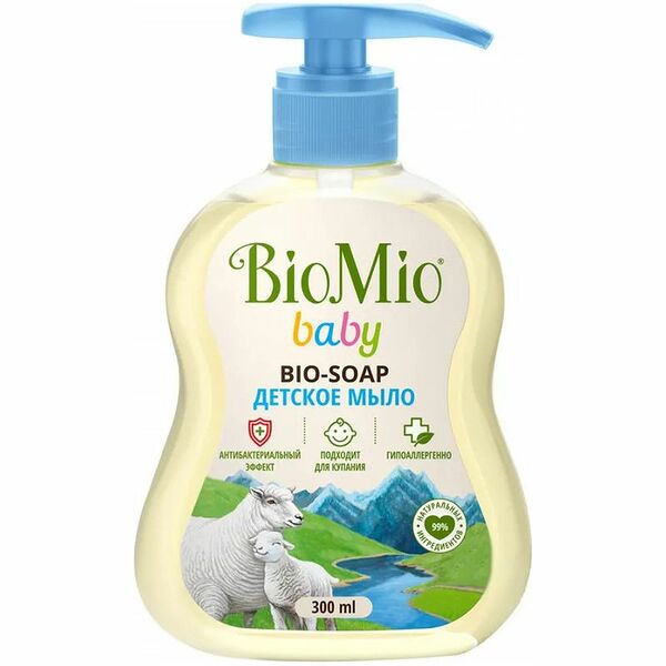 Мыло жидкое BioMio Baby для детей, 300мл