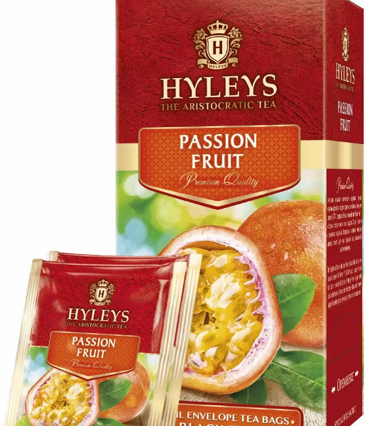 Чай черный Hyleys Плод страсти байх м/лист с аром маракуйи 37,5г