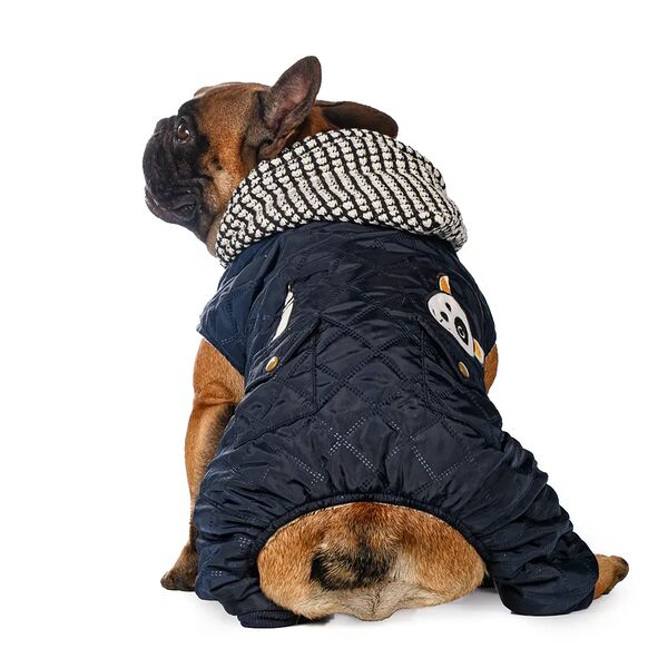 Комбинезон для собак XS синий (унисекс)