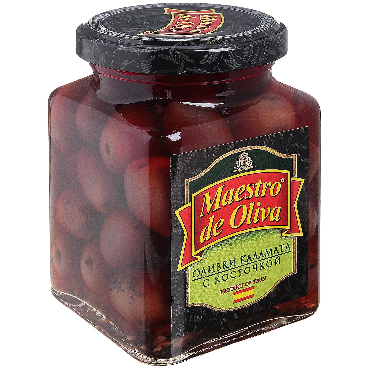 

Оливки Maestro De Oliva каламата с косточкой 270г