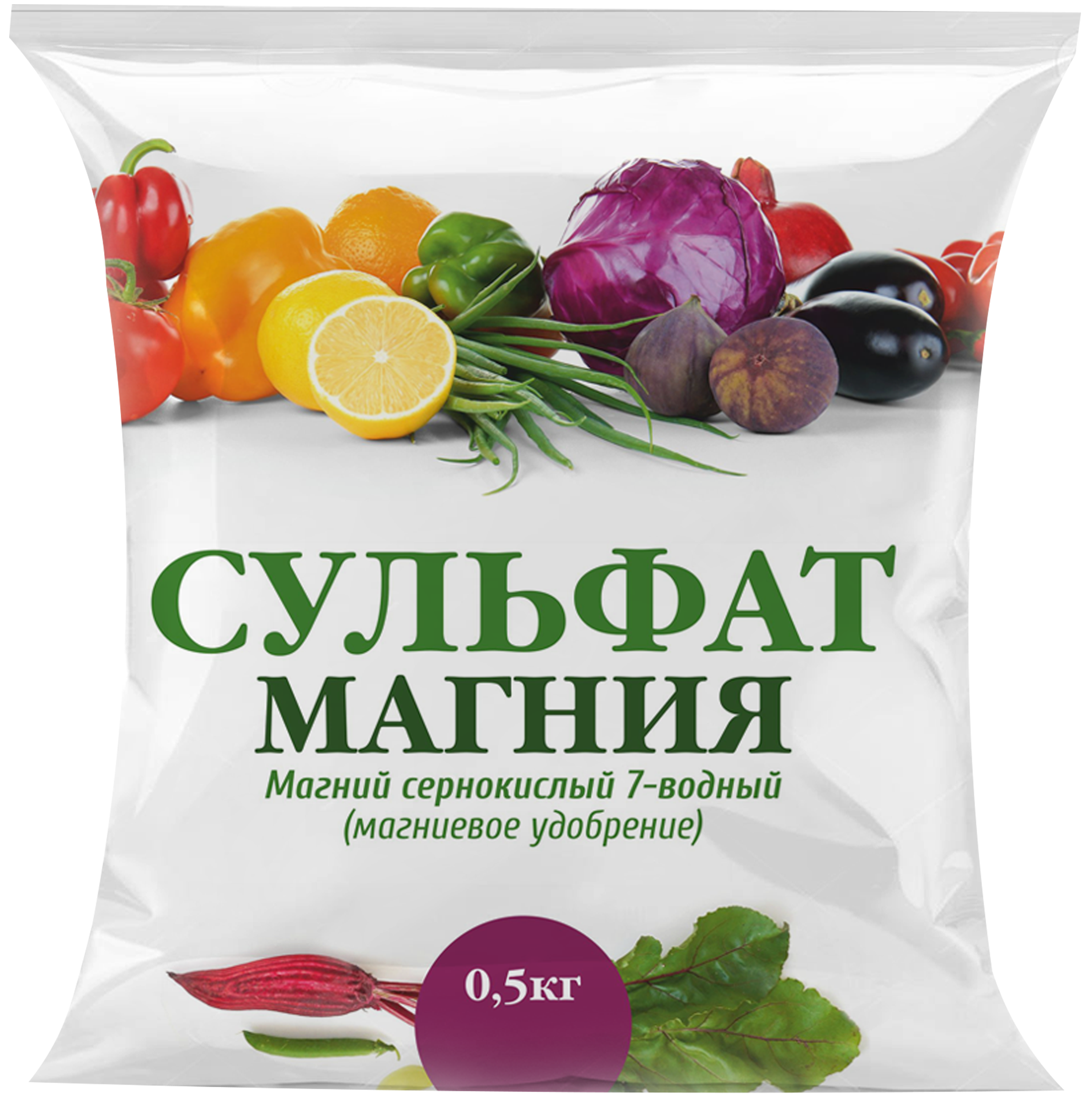 

Удобрение Магний сернокислый 7-водный, Арт. НА116, 500г