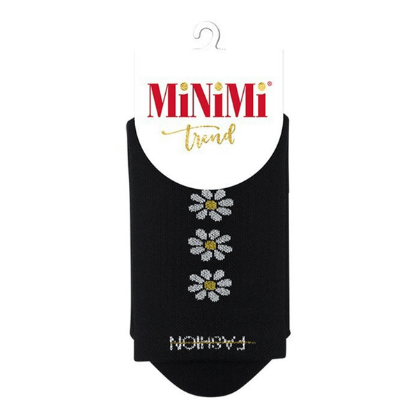 Носки женские MiNiMi Trend 4215 хлопок черные р 39-41
