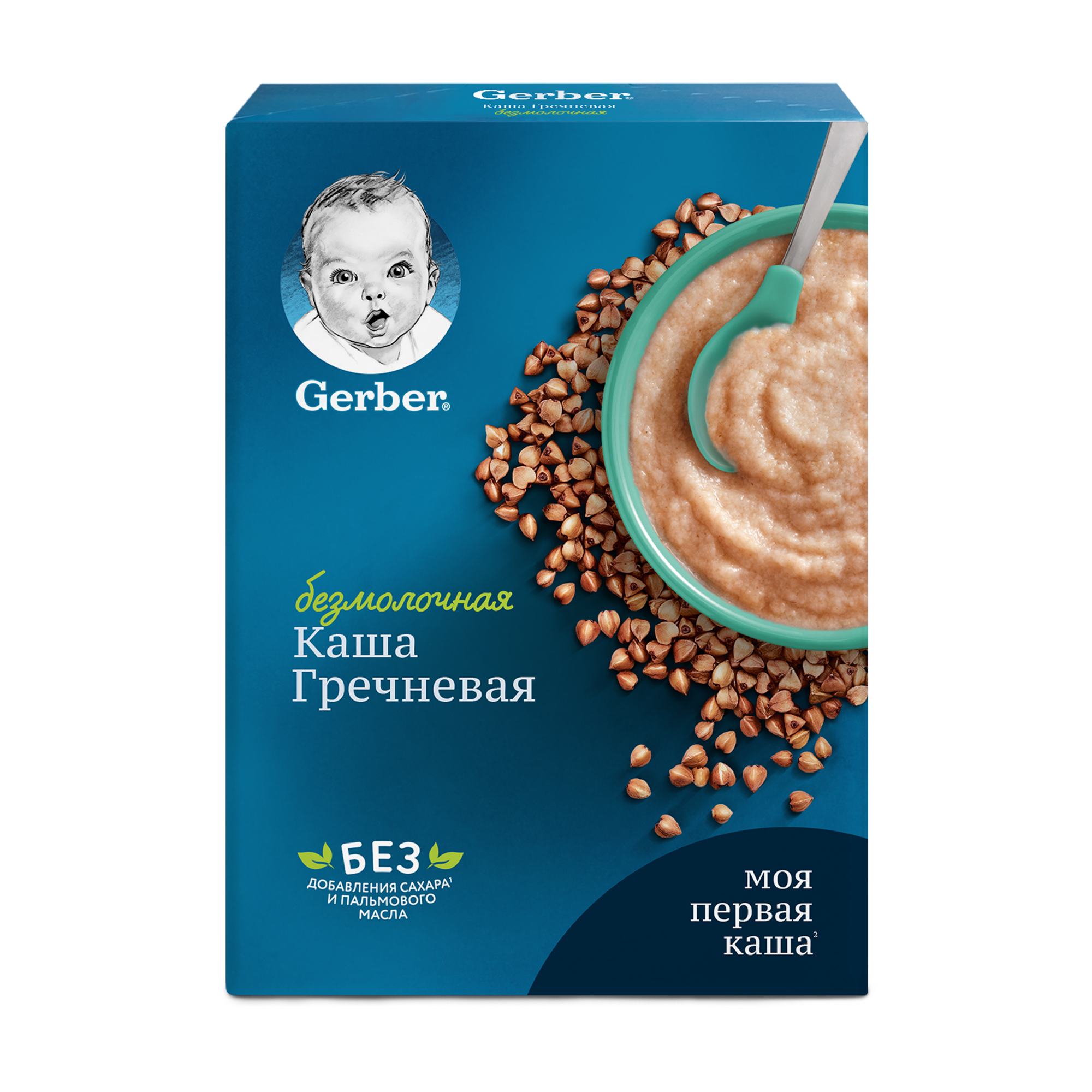 

Каша Gerber безмолочная гречневая гипоаллергенная для начала прикорма 180 г