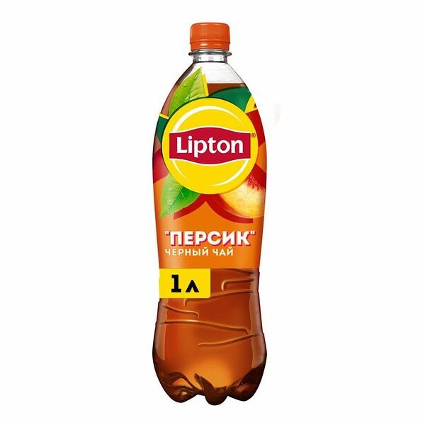 Холодный чай Lipton Персик, 1л