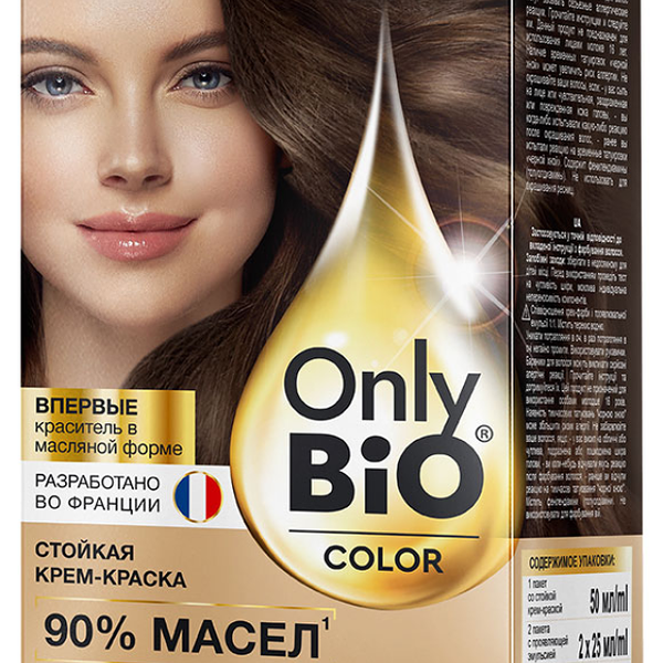 Крем-краска для волос стойкая Only Bio Color 3.3 Горький шоколад