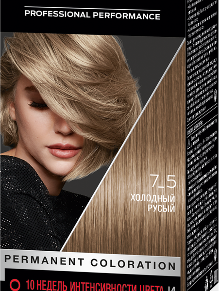 Стойкая крем-краска для волос Syoss Color, Холодный русый 7-5, 115 мл