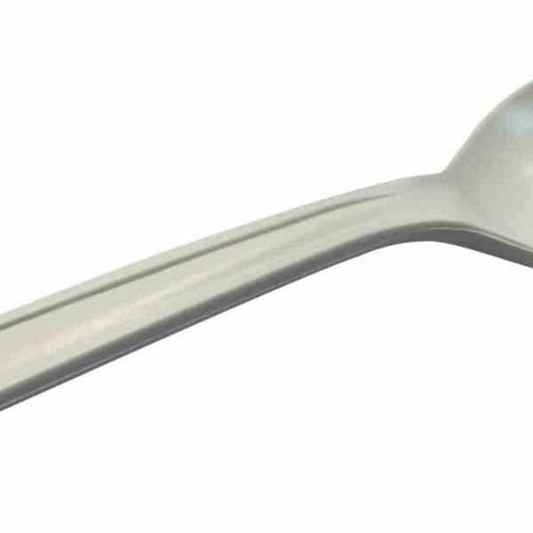 Ложка одноразовая Green Mystery из кукурузного крахмала белая 190 мм, 6 шт.