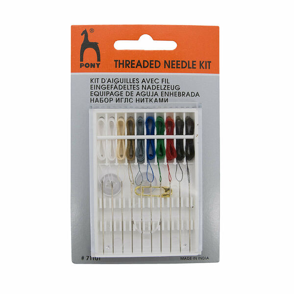 71101 Иглы набор с нитками PONY