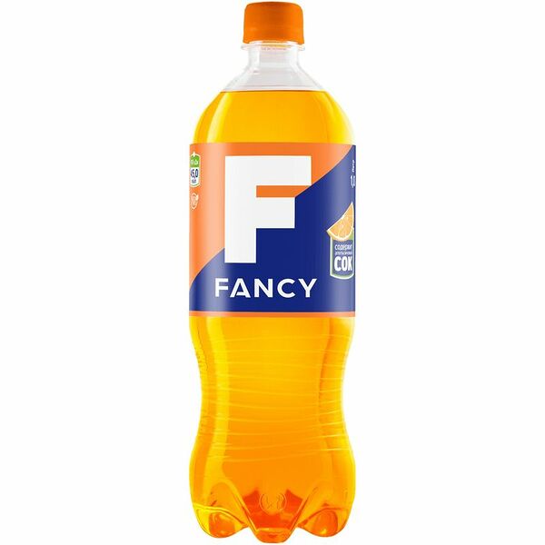 Напиток безалкогольный Fancy сильногазированный, 1л