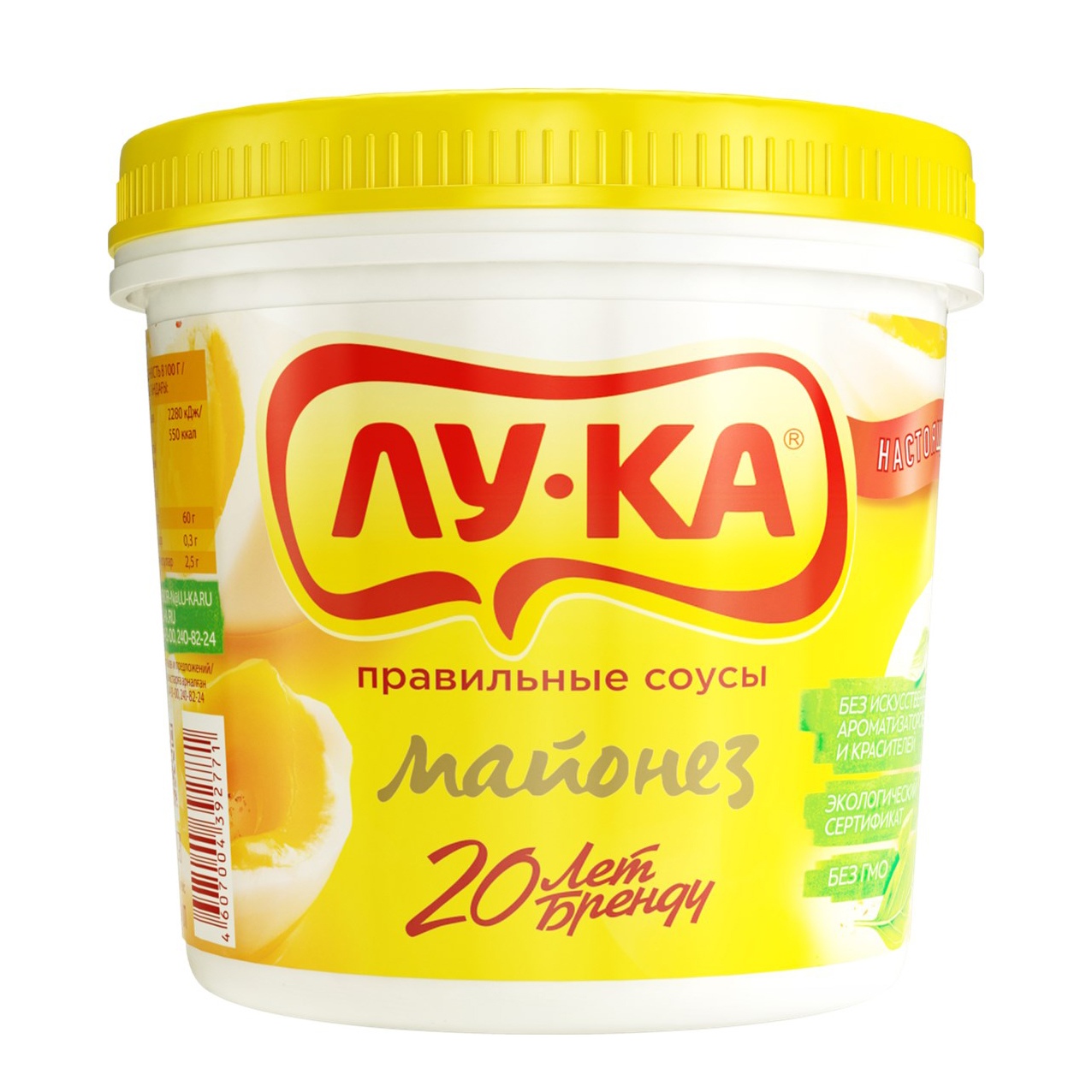 

Майонез Лу-ка 60% 450 мл