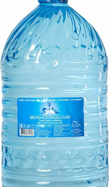 Вода Зеленоградская скважина № 624Д минеральная природная негазированная 6л