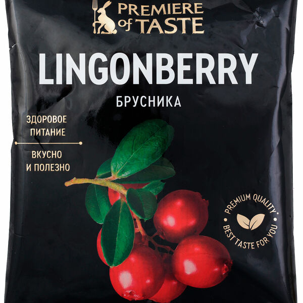 Брусника Premiere of taste замороженная
