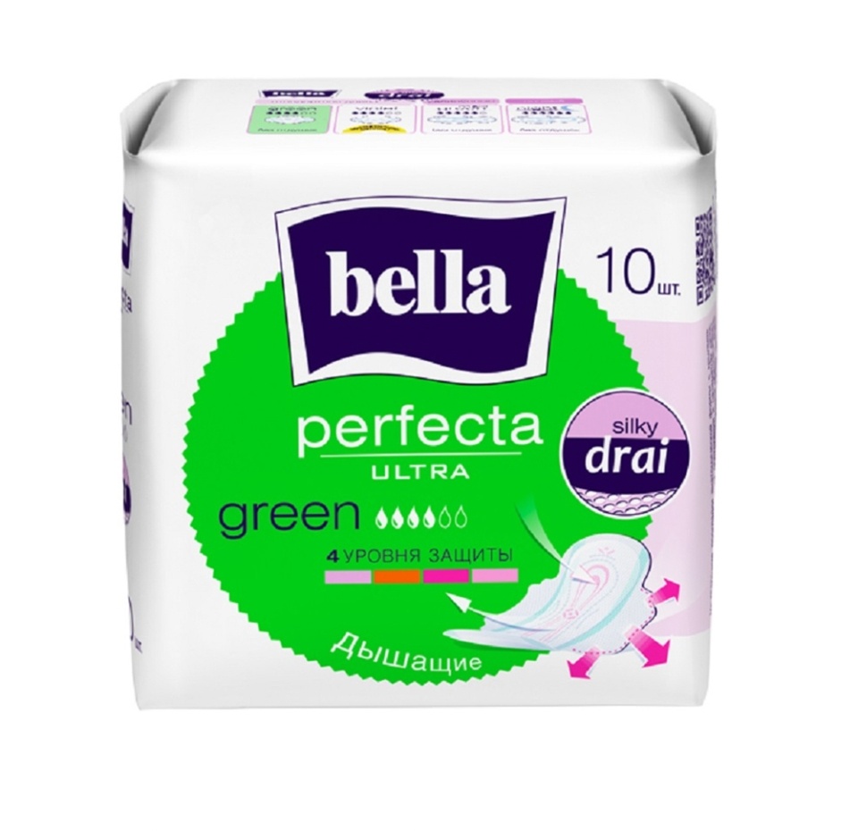 

Прокладки гигиенические Bella Perfecta Ultra Green 10 шт.