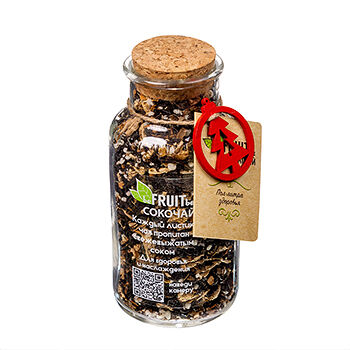 Чай beFRUITbe чёрный имбирь-корица-мёд