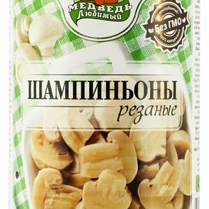 Шампиньоны Медведь любимый резаные