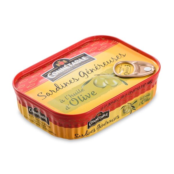 Сардины Connetable Sardines Genereuse в оливковом масле 