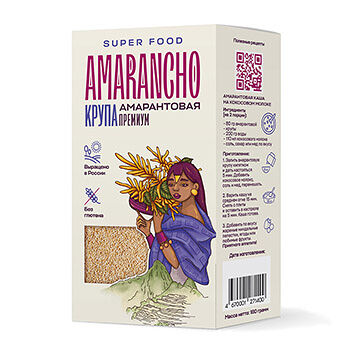 Крупа Amarancho Амарант 180г, Россия