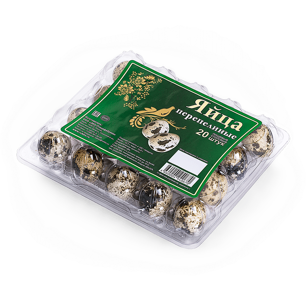 Яйцо перепелиное ЭКО-Птицефабрика, 20 шт.