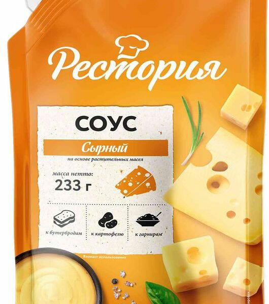 Соус Рестория сырный, 233 г