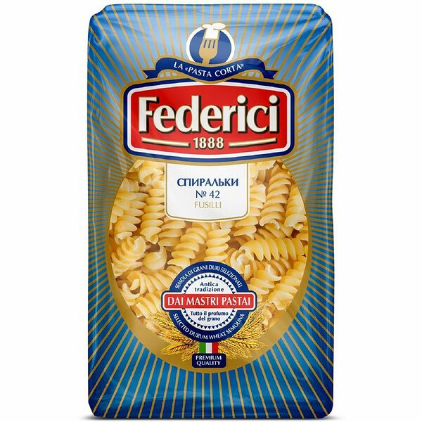 Макаронные изделия Federici Спиральки №42