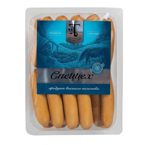 Сосиски Таганский МК Филейные из мяса курицы 1 сорт