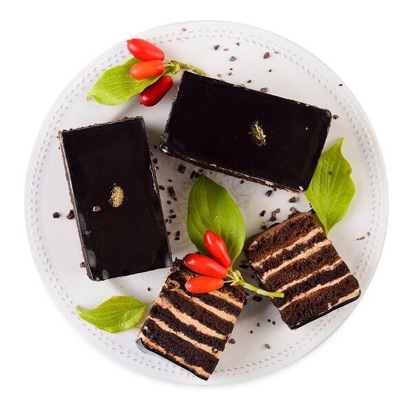 Пирожное «Капучино» от шеф-кондитера Азбуки Вкуса