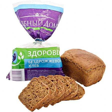 Хлеб Хлебный Дом Здоровье с подсолнечником