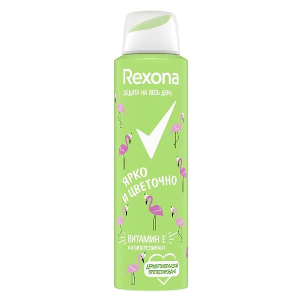 Дезодорант женский Rexona Ярко и цветочно