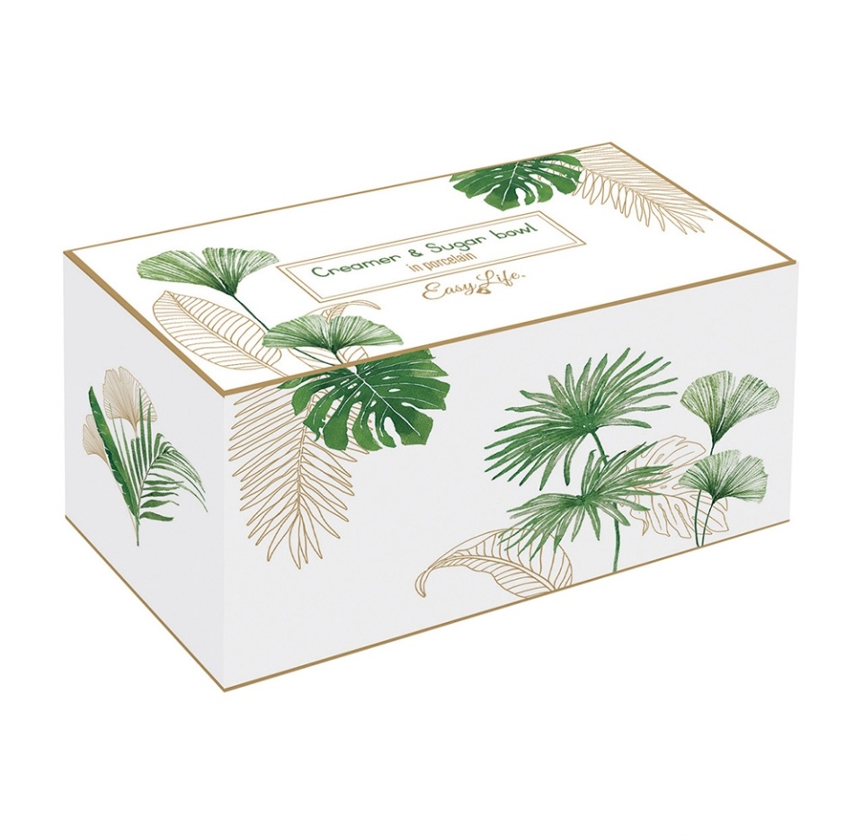 

Сахарница и молочник Easy Life Экзотика в подарочной упаковке 0.2 л