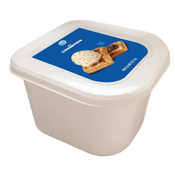 Мороженое слив аром страчателла кус шок хлопья 1кг