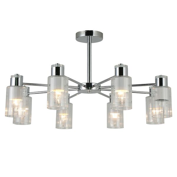 Люстра СИМВОЛ СВЕТА, Е14, 60 Вт, хром